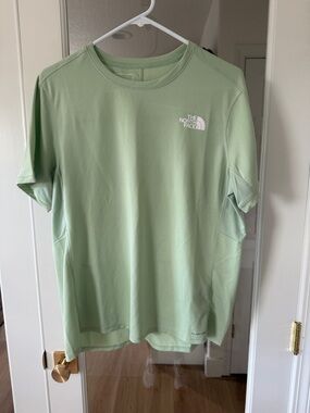 The North Face Light Mint Green Short Sleeve Performance Tee